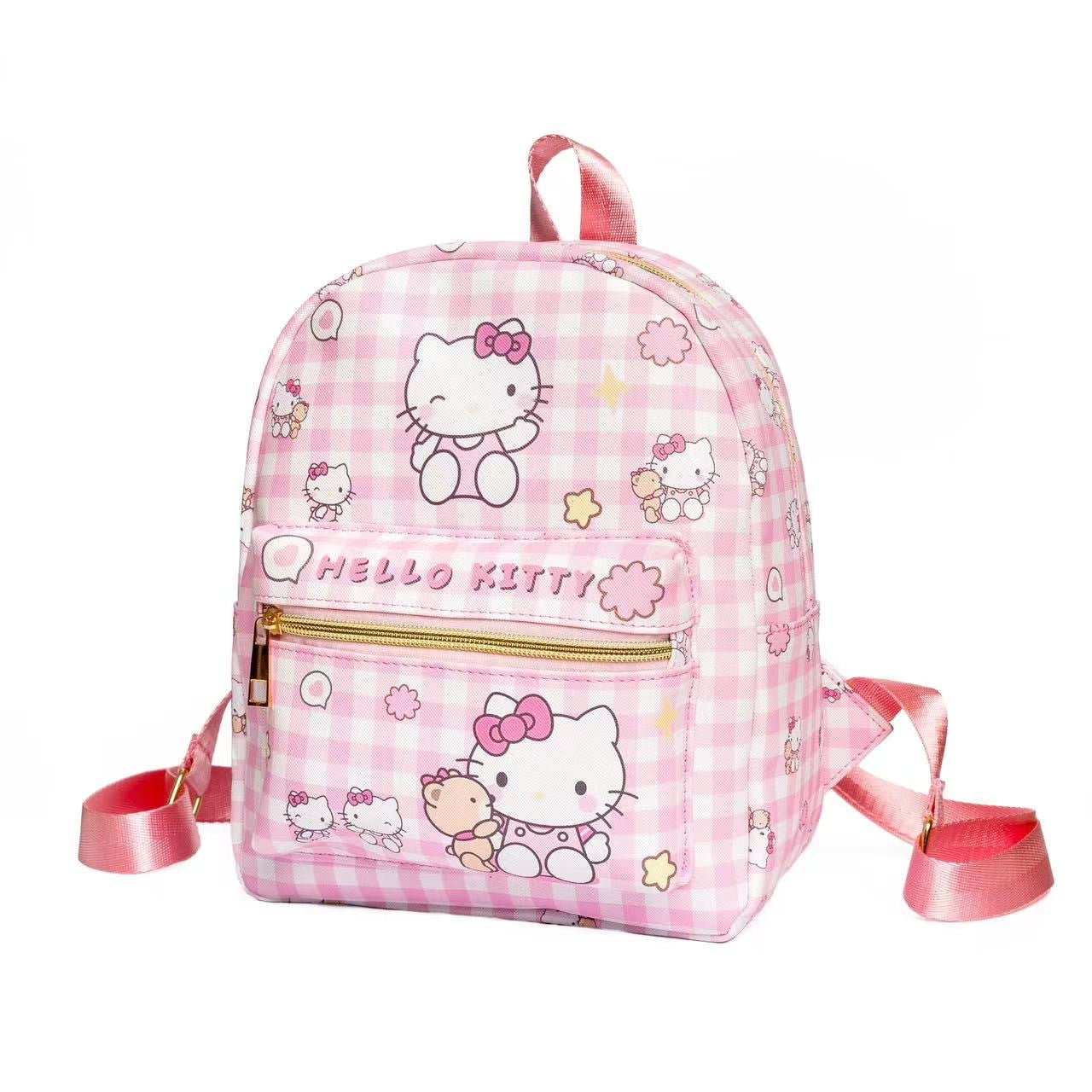 Children's Cute Melody Clow Dogskin Leather Small Children's Backpacks