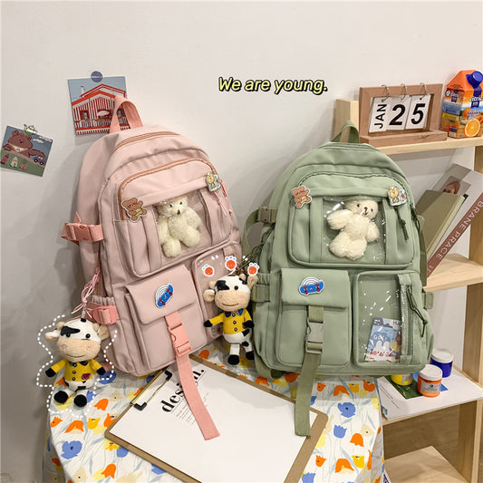 Female Korean Style Junior Fashion Cute Backpacks