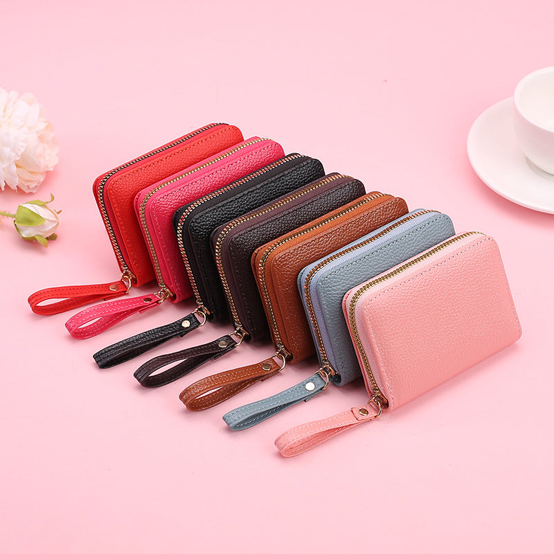 Women's Expanding Business With Slot Litchi Pattern Purses