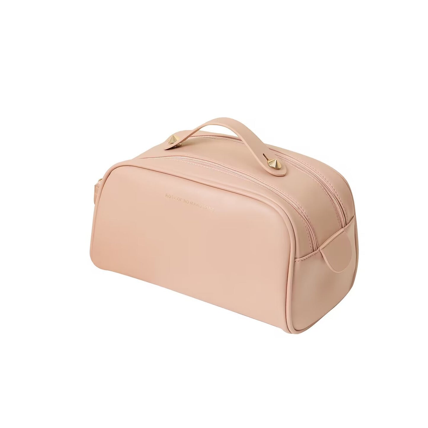 Double Zipper Portable High Capacity Good-looking Cosmetic Bags