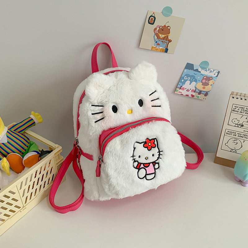 Style Cartoon Cute Furry Personalized Mini Backpacks