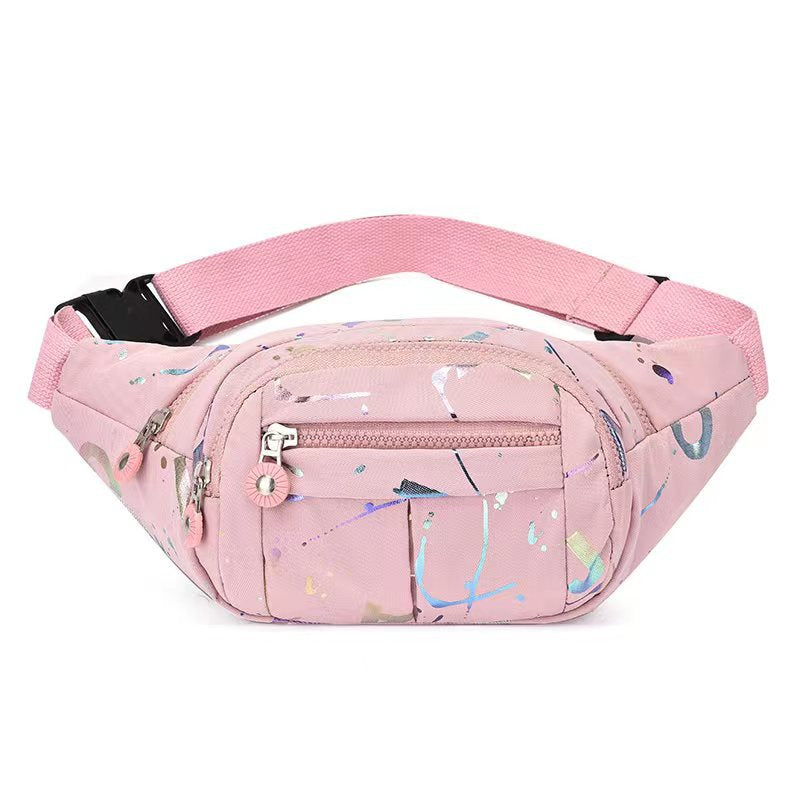 Composite Cloth Multilayer Fashion Bronzing Bright Waist Packs