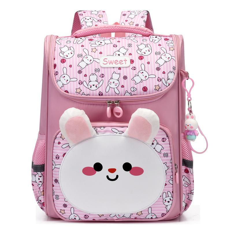 Primary Cute Cartoon Rabbit Astronaut Female Elementary School Students' Schoolbags