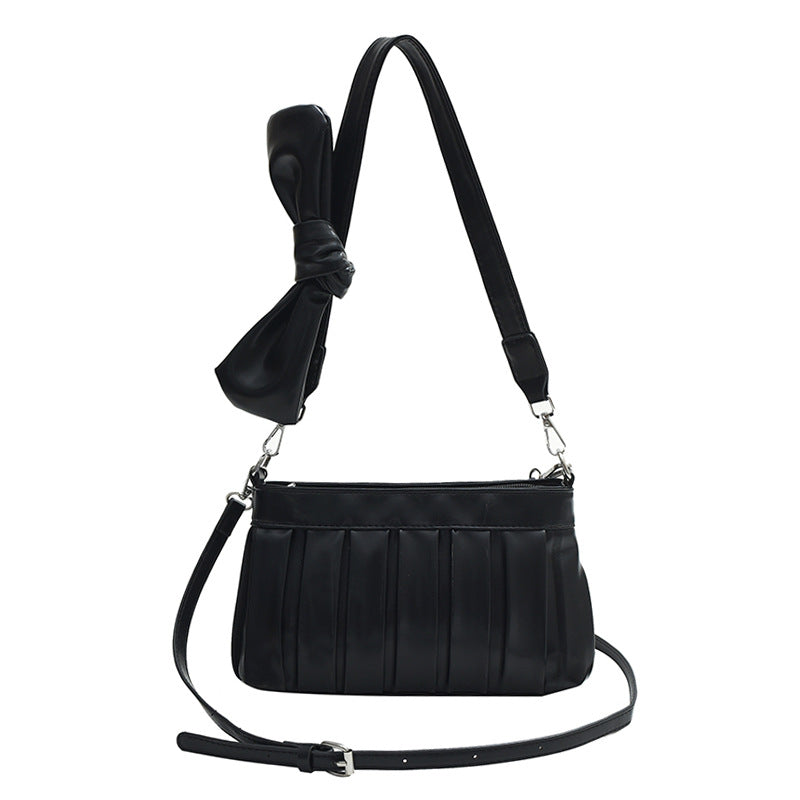 Women's Spring Striped Bow Fashion Exquisite Versatile Crossbody Bags