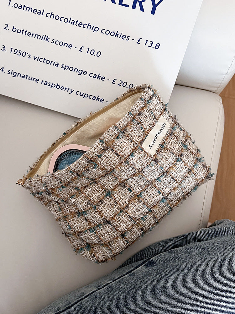 Style Woven Storage Out Portable Wash Cosmetic Bags