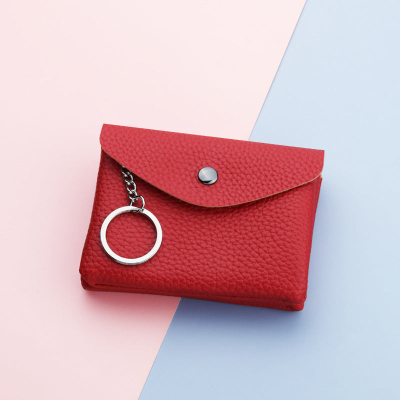 Women's Simple Pocket Small Mini Zipper Coin Purses