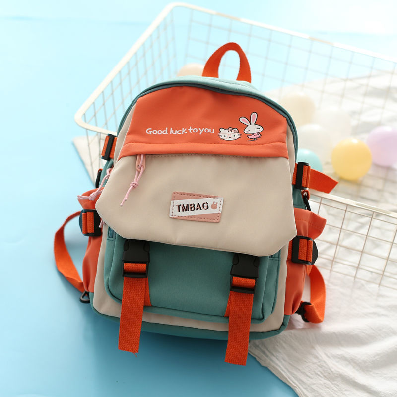 Women's Style Contrast Color Cute Small Summer Backpacks