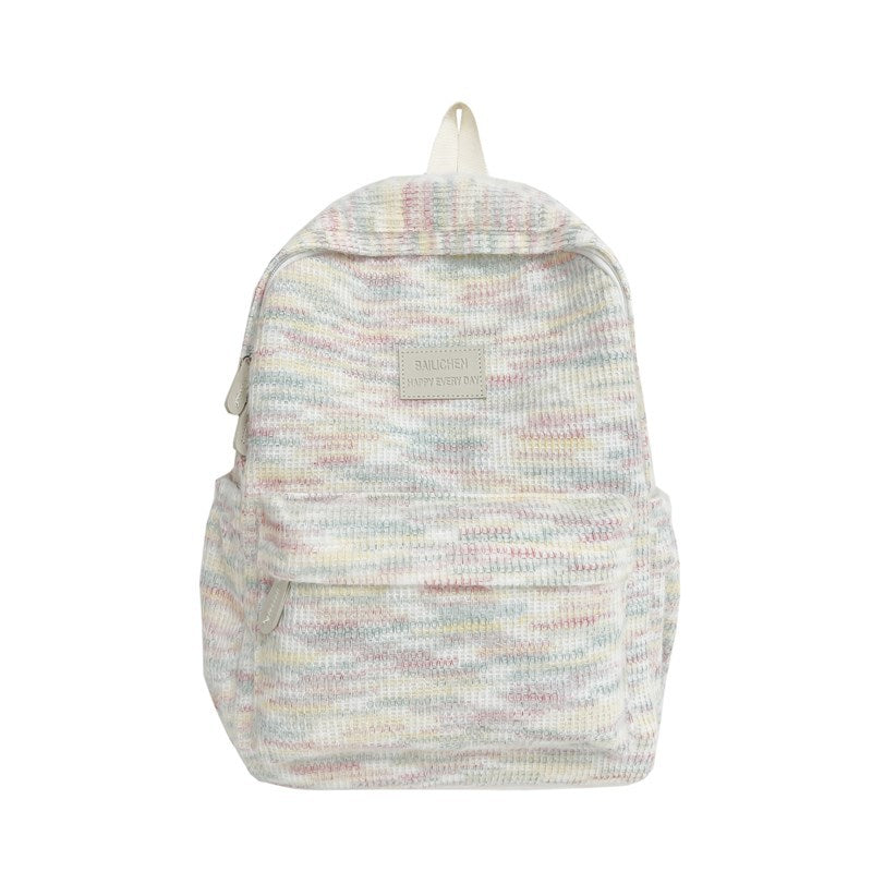 Fresh Large Capacity Female Good-looking Korean Middle School Students' Schoolbags