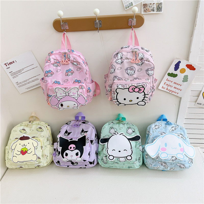 Children's Cartoon Cute Printing Boys Lightweight Children's Backpacks