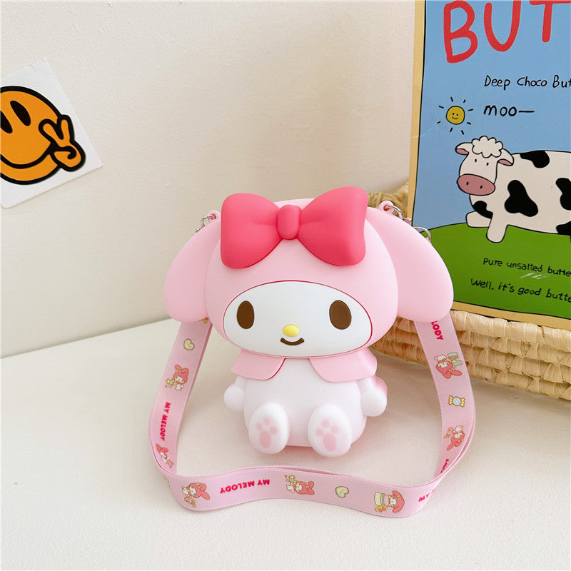 Graceful Silicone Authorized Cute Melody Clow Children's Coin Purse