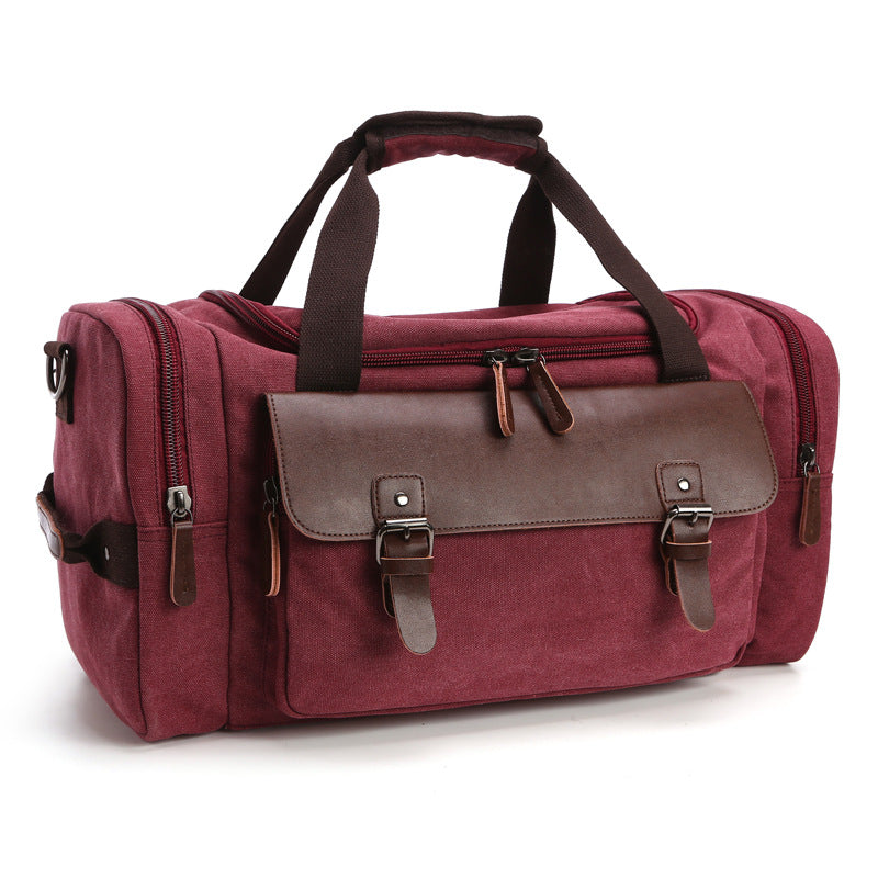 Classy Wearable Large Capacity Canvas Traveling Travel Bags