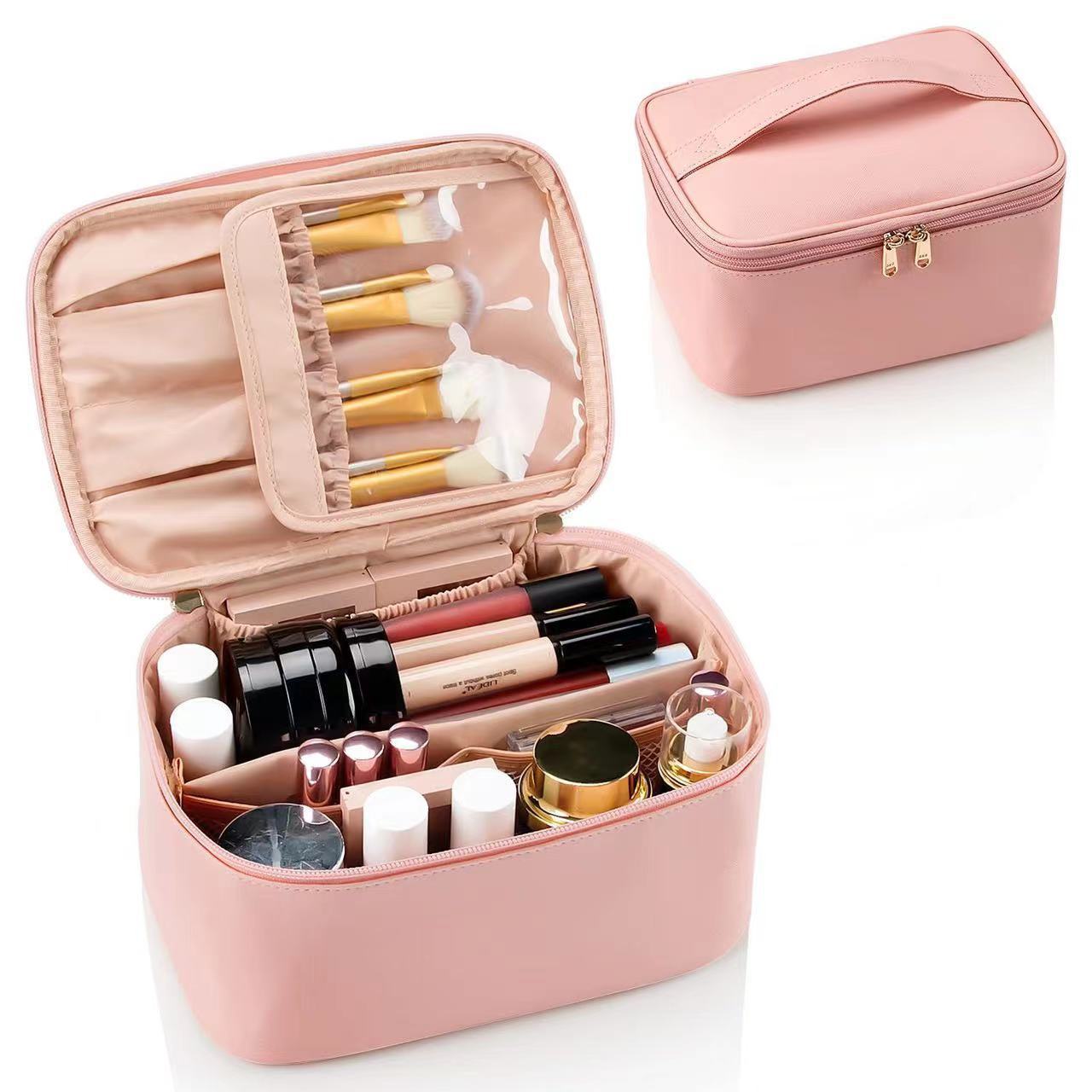 Women's Large Capacity Cosmetics Storage Portable Toiletry Cosmetic Bags