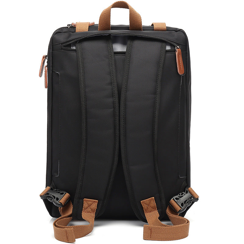 Sacs portables imperméables pour ordinateur portable en toile pour hommes