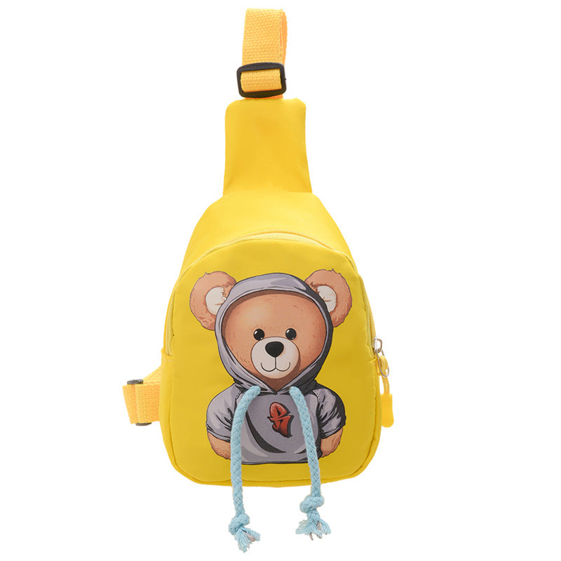 Children's Cartoon Cute Dressed Bear Boys Bags