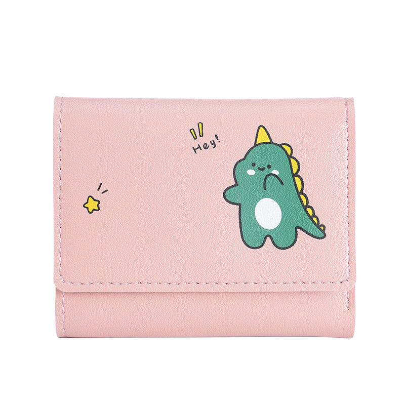 Small Female Off Short Style Printed Ladies Wallets