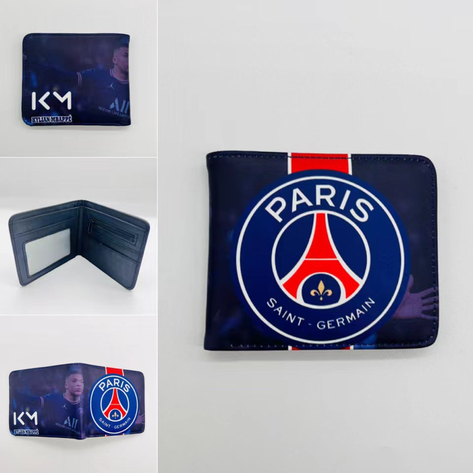 Fournitures commémoratives du Club des Fans de Football, porte-monnaie de couleur