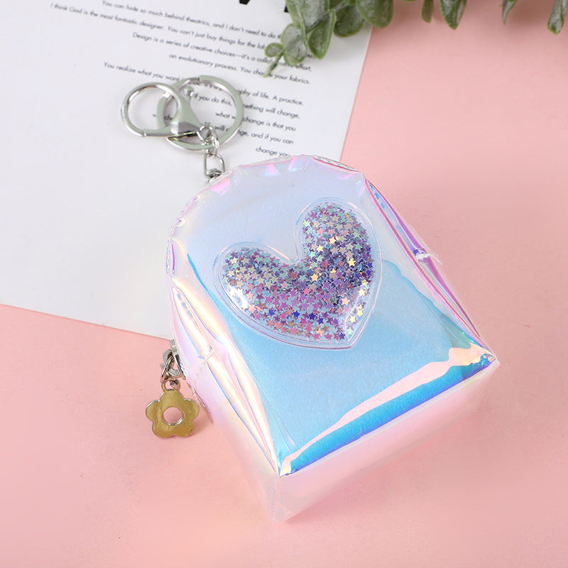 Multifunctional Transparent Western Style Cool Small Coin Purses