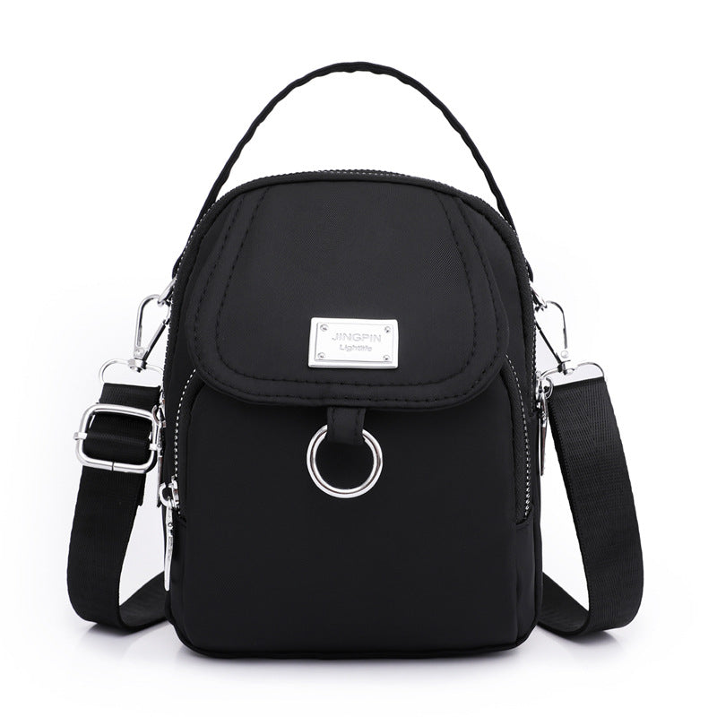 Color Simple Fashion Trendy Temperament Lady Crossbody Bags