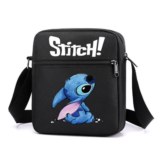 Comfortable Graceful Star Stitch Lunch Box Elementary School Students' Schoolbags