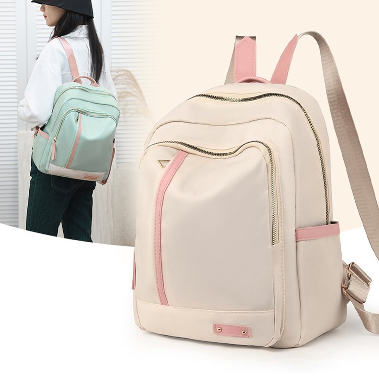 Women's Spring Waterproof Korean Oxford Cloth Fashion Backpacks