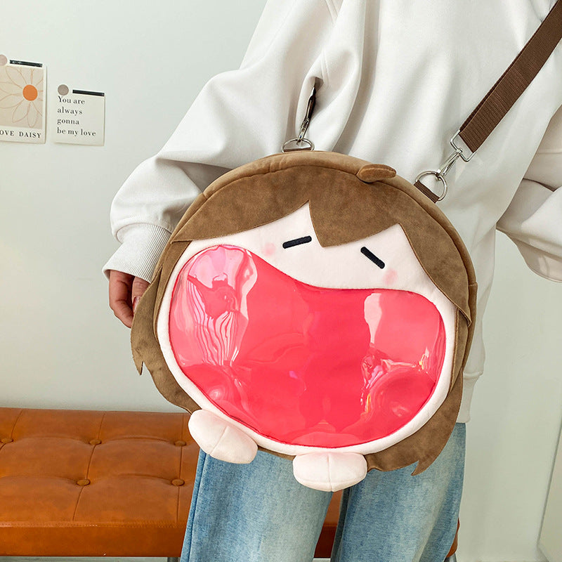 Super Popular Future Cartoon Trendy Plush Backpacks