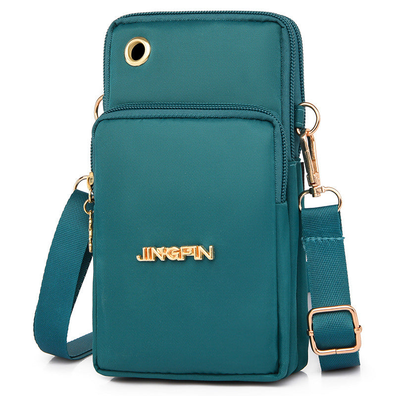 Women's Mobile Mini Summer Single Canvas Vertical Phone Bags