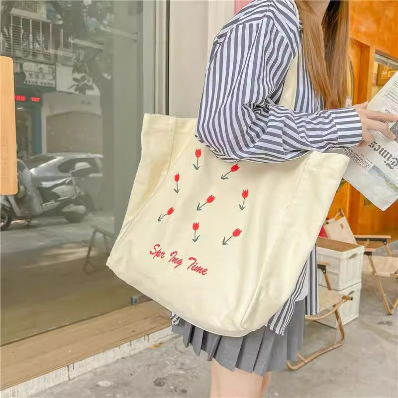 Female Mori Style Large Capacity Korean Fresh Crossbody Bags