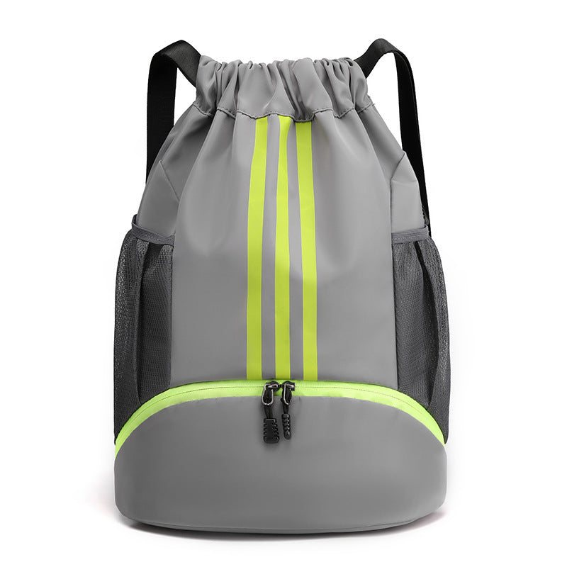 Solid Color Fitness Drawstring Pull String Oxford Bags