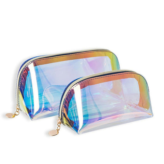 Waterproof Colorful Shell Toiletry Fashion Small Cosmetic Bags