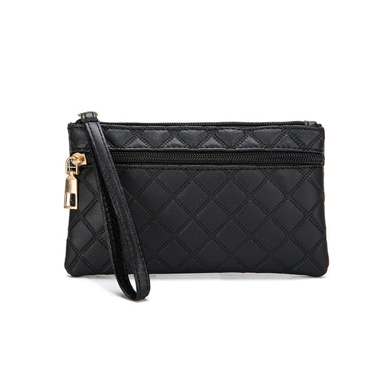 Sense Elegant Clutch Double Layer Cell Purses