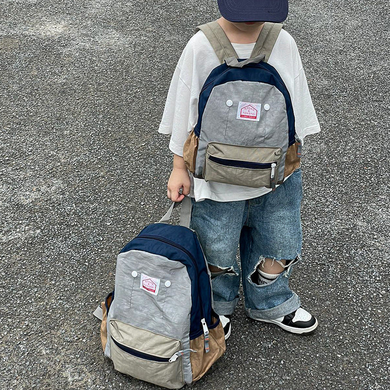 Sacs à dos légers pour enfants, grands et petits sacs à dos en toile pour garçons