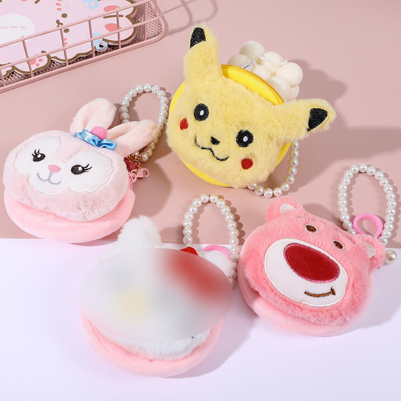 Cartoon Change Zipper Mini Storage Ornament Coin Purses