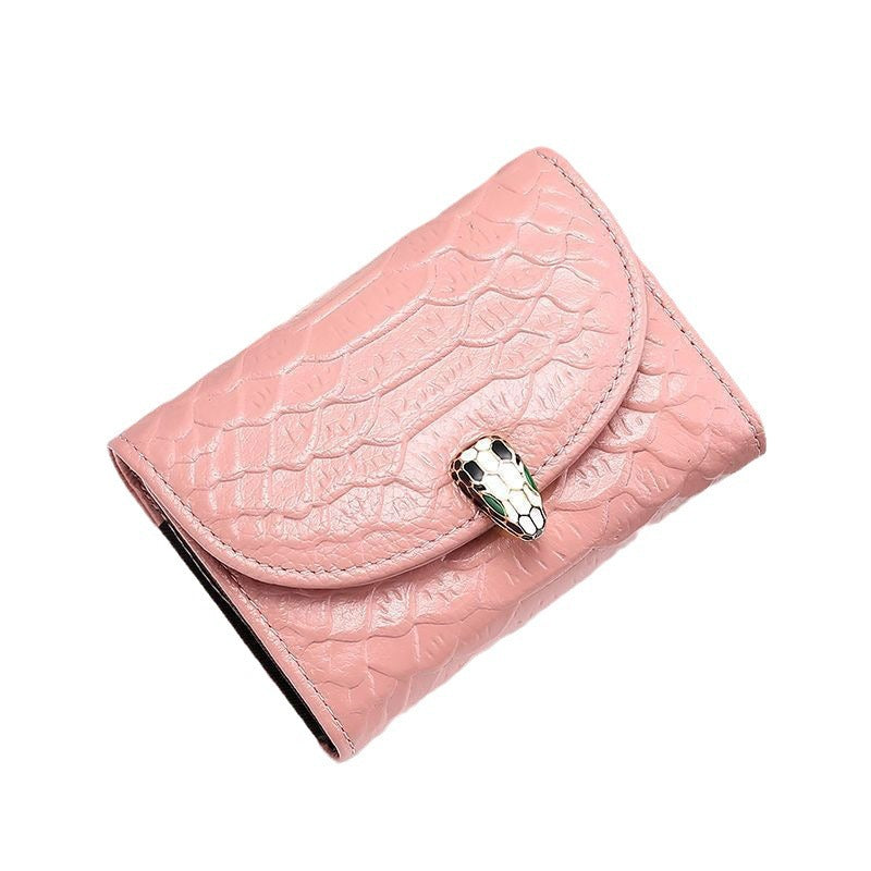 Women's First Layer Cowhide Premium Organ Fashion Ladies Wallets