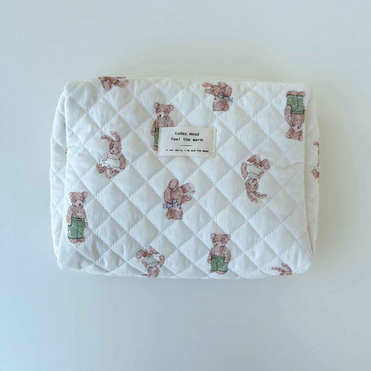 Capacity Liner Portable Finishing Wash Quilted Cosmetic Bags