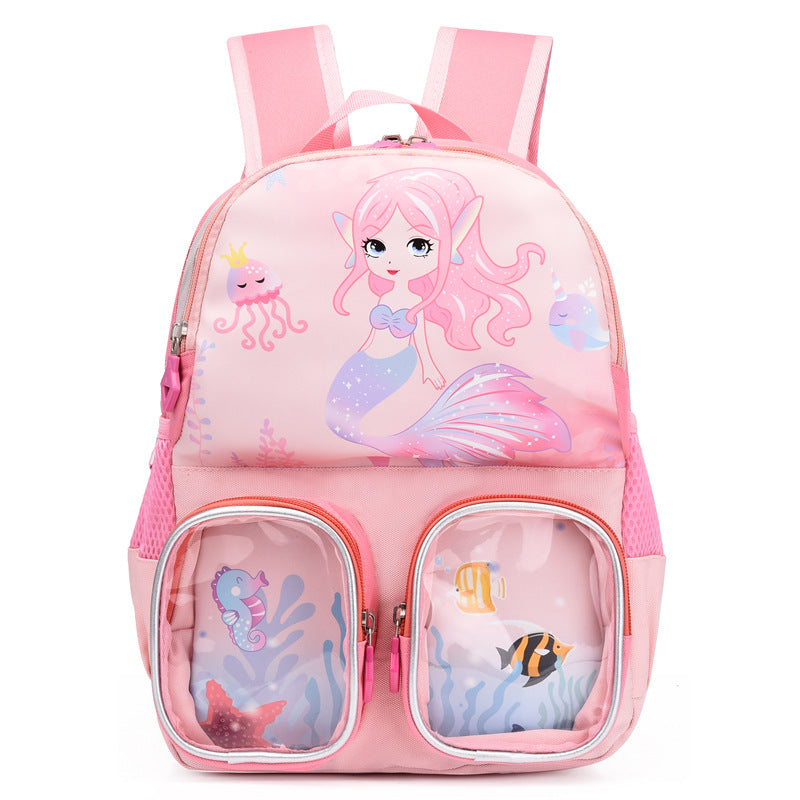 Children's Cartoon Boys Dinosaur Unicorn Lightweight Kindergarten School Bags