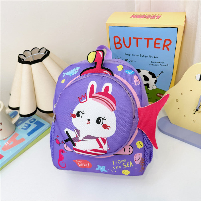 Children's Fashion Bunny Small Class Spine Protection Children's Backpacks