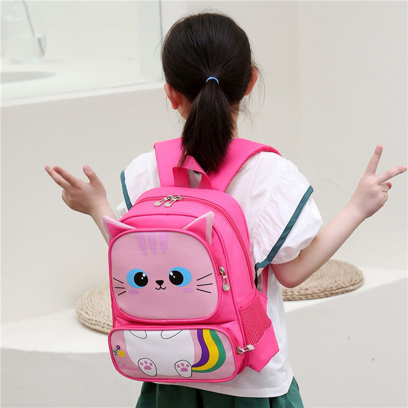 Children's Boy Cartoon Primary Lightweight Childlike Printed Children's Backpacks