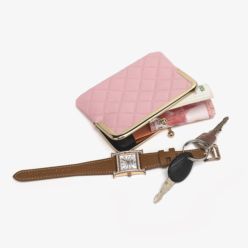 Stylish Clip Small Pocket Mini Storage Coin Purses