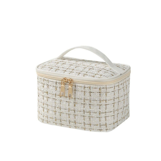 Classic Style Large Capacity Portable High Cosmetic Bags