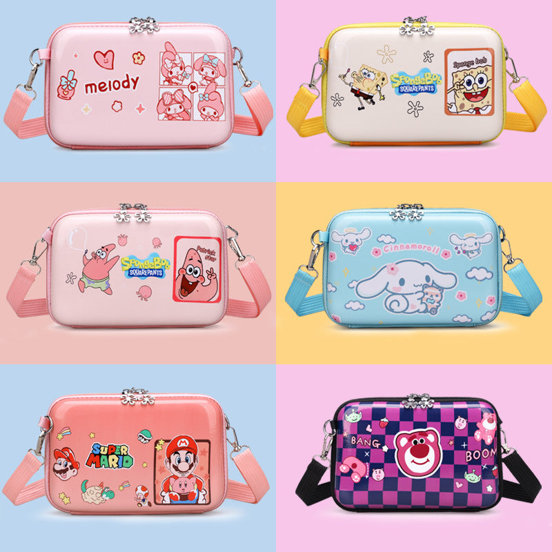 Dessin animé Hardshell garçons mignon petit porte-monnaie pour enfants de mode