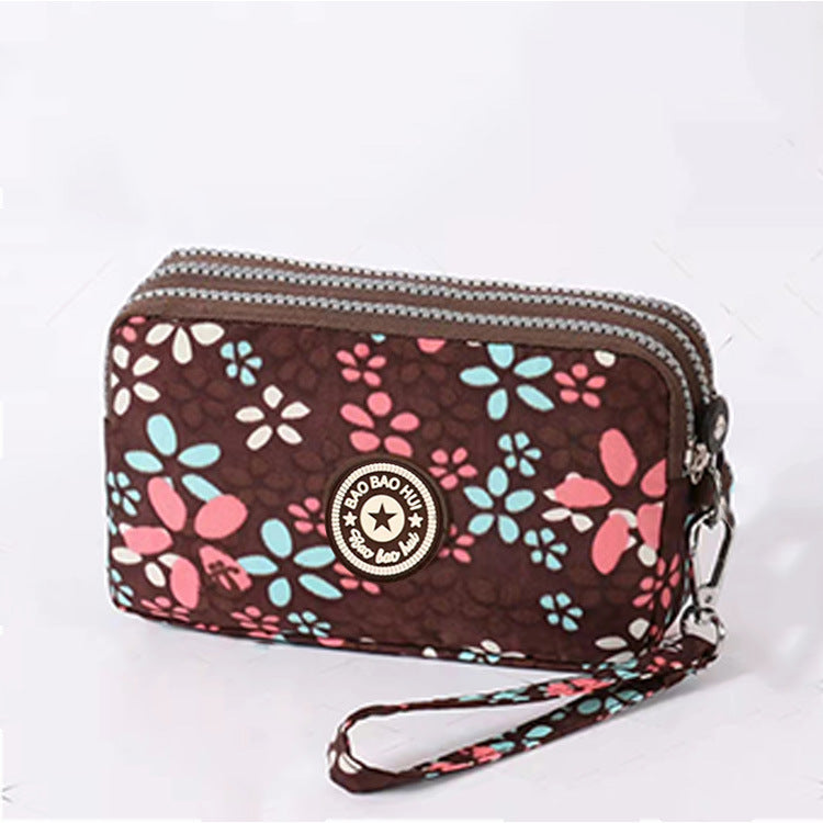 Mobile Female Large Capacity Clutch Fashion Coin Purses