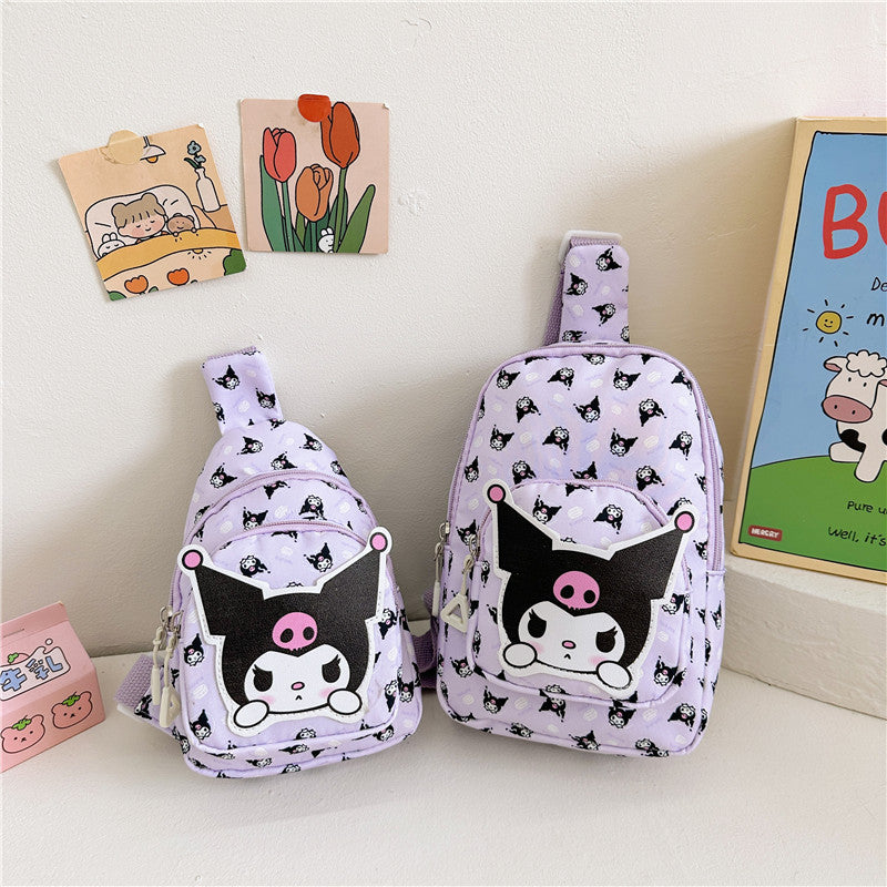 Children's Korean Style Cartoon Boys Cute Bags