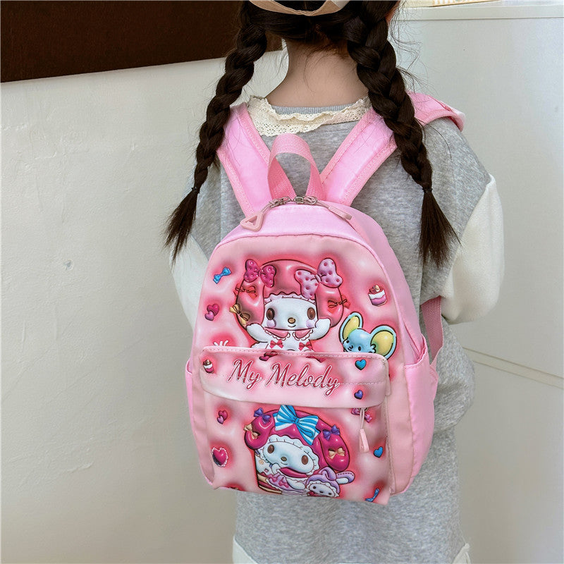 Children's Cartoon Cute Primary Spine Protection Printing Children's Backpacks