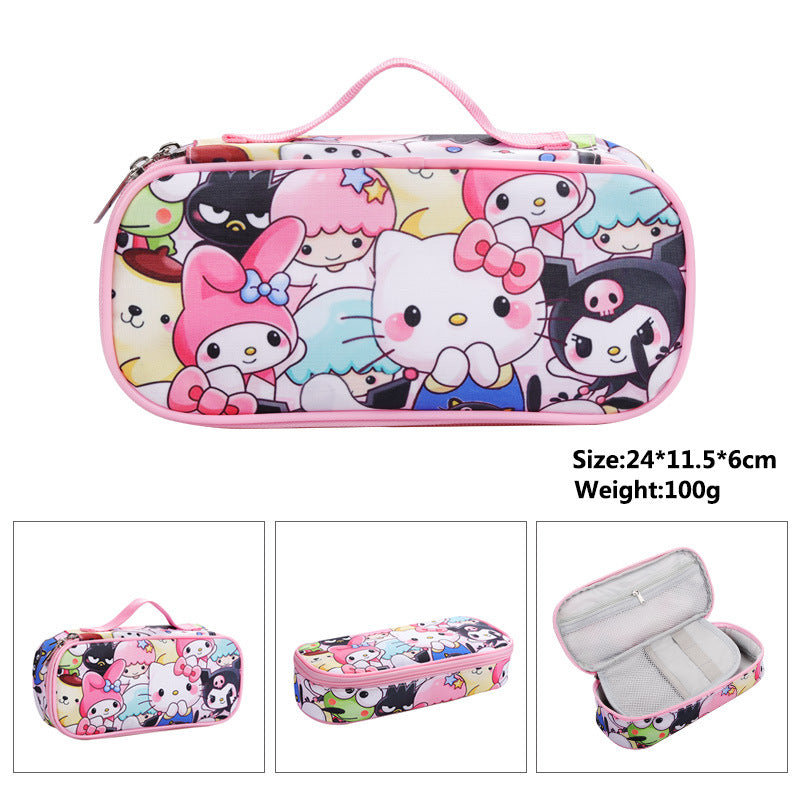 Clow Cartoon Pencil Goods Game Stationery Elementary School Students' Schoolbags