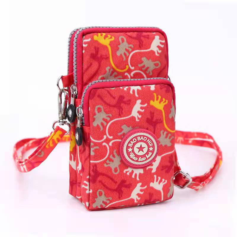 Women's Small Vertical Versatile Mini Halter Change Phone Bags