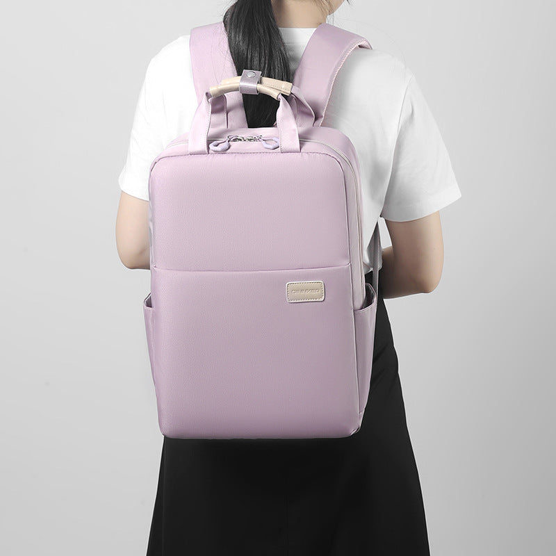 Female Computer Junior High College Fixed Backpacks