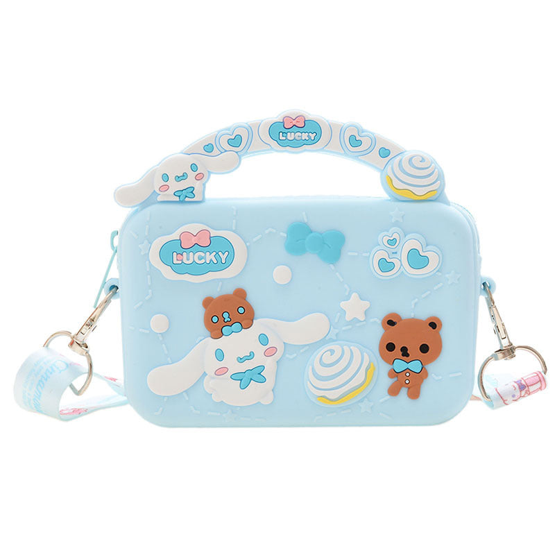 Mode coréenne pour enfants doux petit dessin animé mignon sacs à bandoulière pour enfants