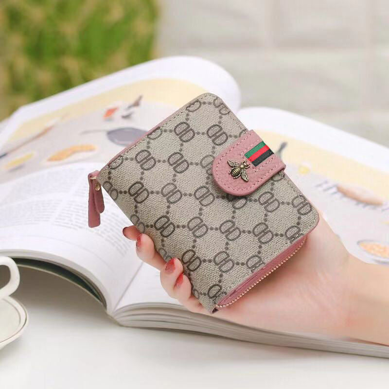 Women's Retro Short Zipper Small Simple Cute Ladies Wallets