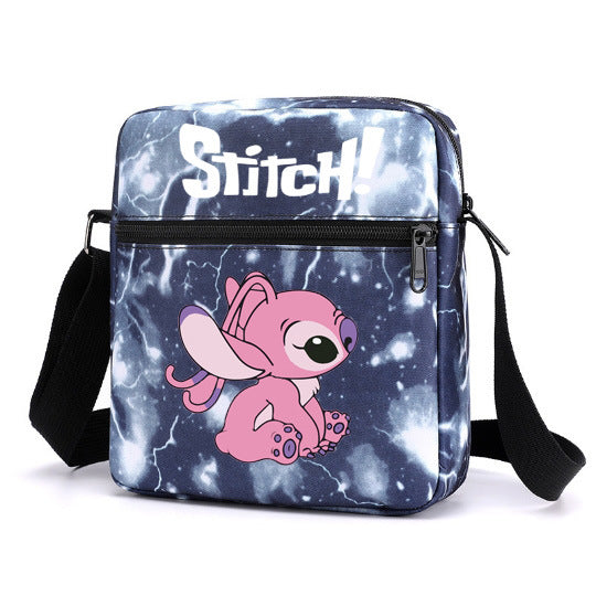 Comfortable Graceful Star Stitch Lunch Box Elementary School Students' Schoolbags