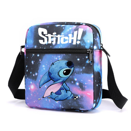 Comfortable Graceful Star Stitch Lunch Box Elementary School Students' Schoolbags